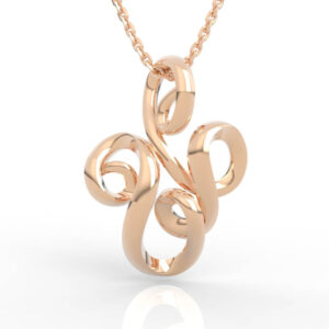 Abstract Flower Pendant PD-NP-NG-FS-0019