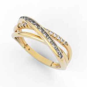 Crossover Diamond Ring RG-SP-RO-FS-0006