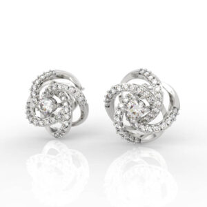 Diamond Rose Earrings ER-PV-RO-FL-0005