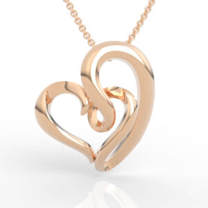 Double Heart Pendant PD-NP-NG-HS-0009