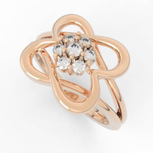 Four Leaf Clover Ring RG-SP-RO-FL-0002