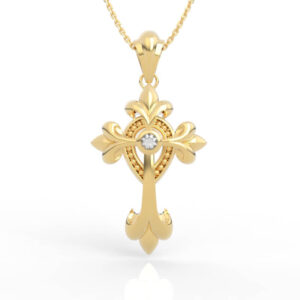 Gothic Cross Necklace PD-SP-RO-MH-0019