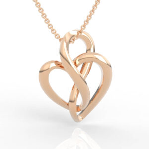Interlocking Hearts Pendant PD-NP-NG-HS-0007