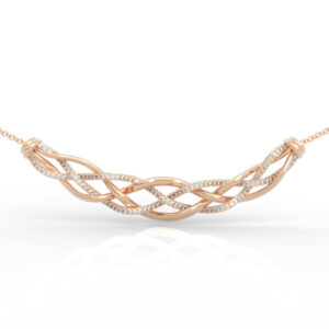 Interwoven Diamond Pendant PD-SP-RO-FS-0030