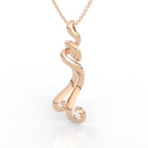 Twist Design Pendant PD-NP-NG-FS-0021
