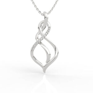 Twist Drop Necklace PD-SP-RO-FS-0031