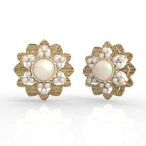 Pearl Flower Earrings ER-NP-PL-FL-0002