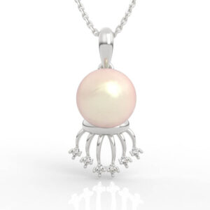 Pearl Tassel Pendant Necklace PD-SP-PL-FS-0015