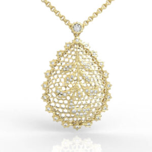 Vintage Teardrop Necklace PD-PV-RO-VT-0002
