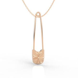 Chrome Hearts Cross Paperclip Pendant PD-NP-NG-FS-0041
