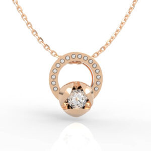 Diamond Circle Pendant PD-PV-RO-FS-0037