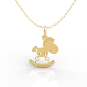 Moving Rocking Horse Pendant PD-NP-NG-AN-0004