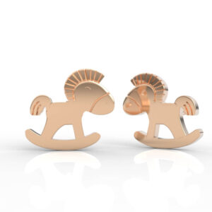 Rocking Horse Stud Earrings ER-NP-NG-AN-0001