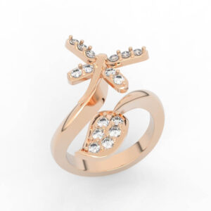 nature inspired dragonfly ring RG-PV-RO-AN-0004