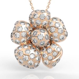 3D Floral Cluster Pendant PD-PV-RO-FL-0024
