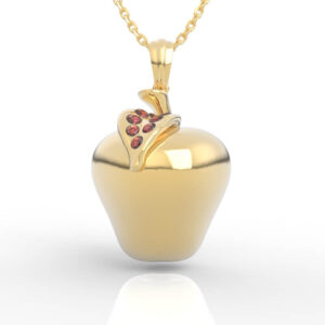 Apple Pendant Necklace PD-SP-RO-FL-0017