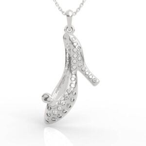 Cinderella Glass Slipper Pendant PD-PV-RO-FS-0050