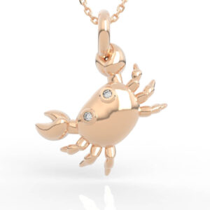 Crab Pendant Necklace PD-SP-RO-AN-0007