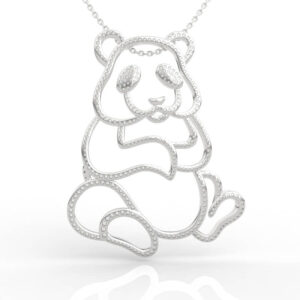 Panda Diamond Necklace PD-PV-RO-AN-0011