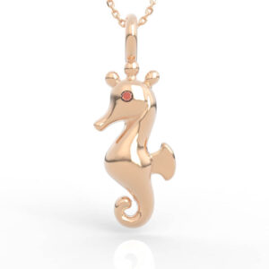 Seahorse Pendant Necklace PD-SP-RO-AN-0008