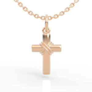Simple Gold Cross Necklace PD-NP-NG-MH-0010