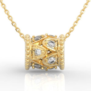 Vintage Hollow Charm Necklace PD-SP-RO-VT-0004