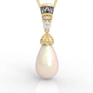 Art Deco Baroque Pearl Pendant PD-PV-PL-FS-0039