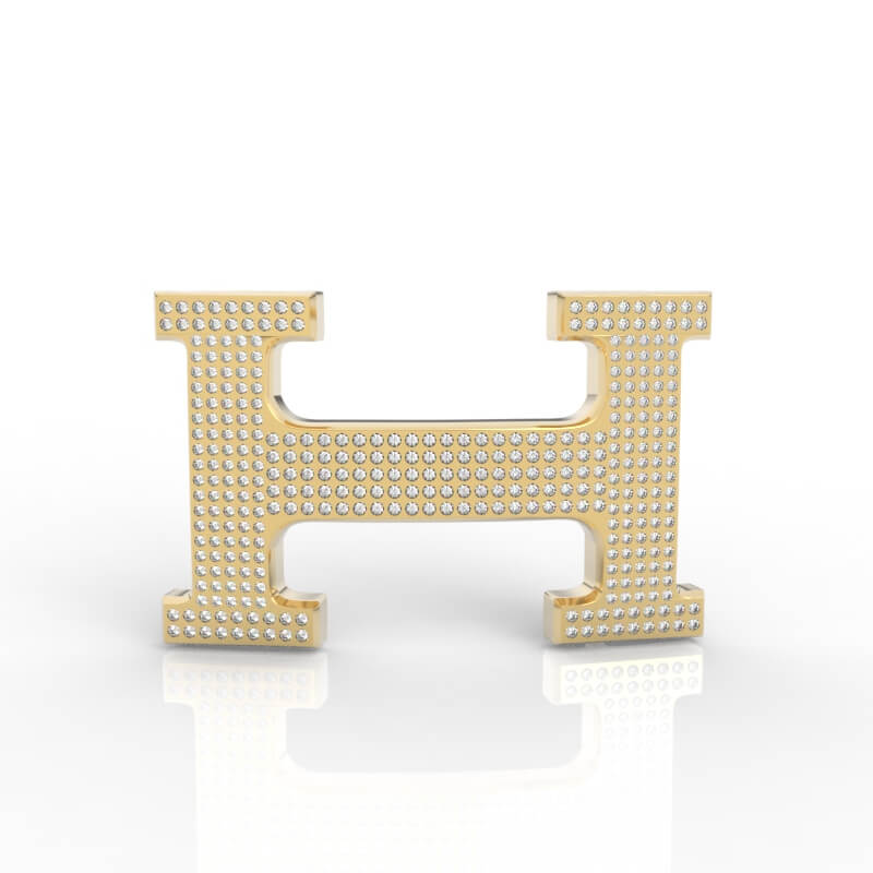 Affordable Diamond Belt H Buckle BK-PV-RO-FS-0002