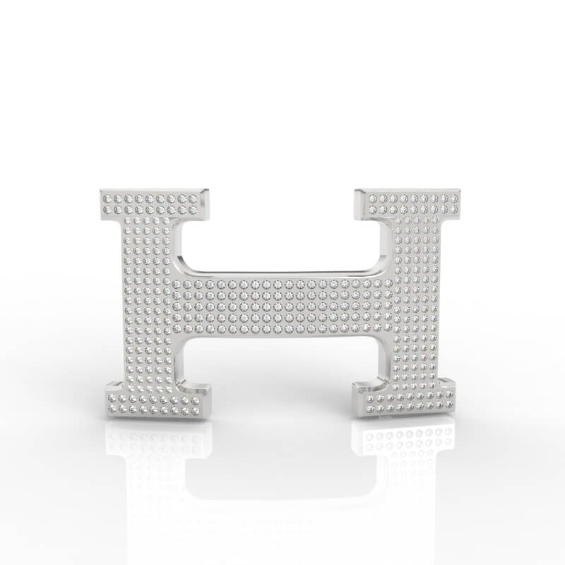 Affordable Diamond Belt H Buckle BK-PV-RO-FS-0002