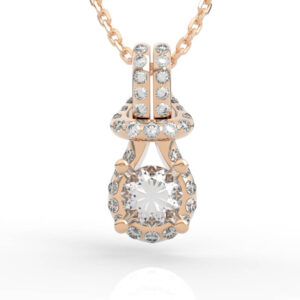 Art Deco Diamond Drop Pendant PD-PV-RO-FS-0064