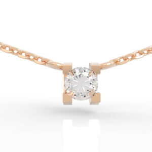 Delicate Diamond Pendant Necklace PD-SP-RO-FS-0042