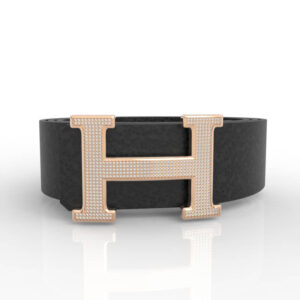 Full Pave H Belt Buckle BK-PV-RO-FS-0001