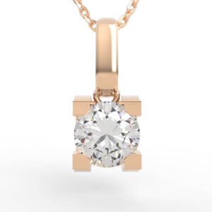 Solitaire Diamond Pendant 1ct PD-SP-RO-FS-0049