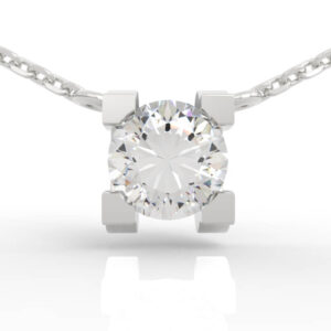 Solitaire Diamond Pendant PD-SP-RO-FS-0045