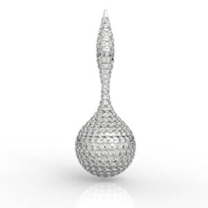 Dome Shaped Diamond Necklace PD-PV-RO-FS-0066