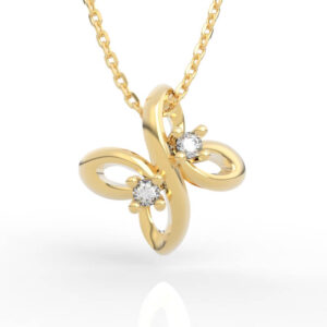 Four Leaf Clover Diamond Pendant PD-SP-RO-FS-0056