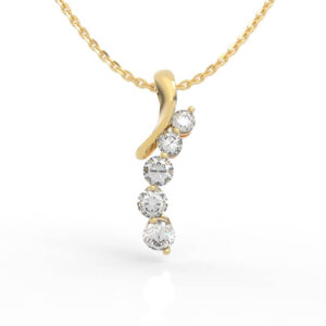 Graduated Diamond Necklace PD-SP-RO-FS-0074