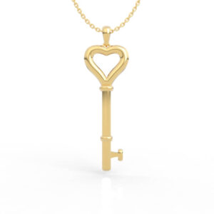 Heart Key Pendant PD-NP-NG-HS-0012