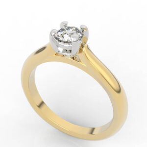 Solitaire Diamond Engagement Ring EG-SP-RO-FS-0026