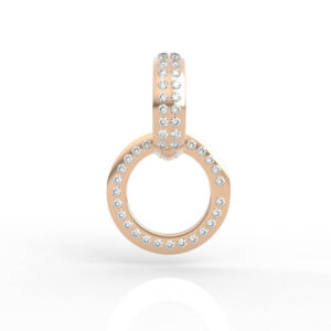 Pavé Diamond Connector AC-PV-RO-FS-0004