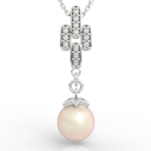 Bar Cluster Pearl Pendant CAD