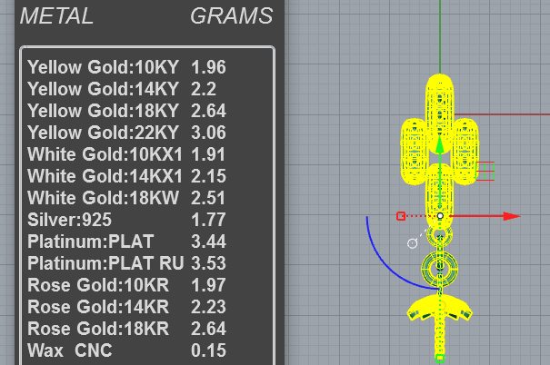 Bar Cluster Pearl Pendant CAD