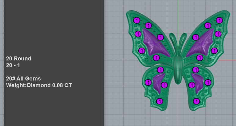 Enamel Wing Butterfly Necklace with colorful enamel panels and beaded filigree border