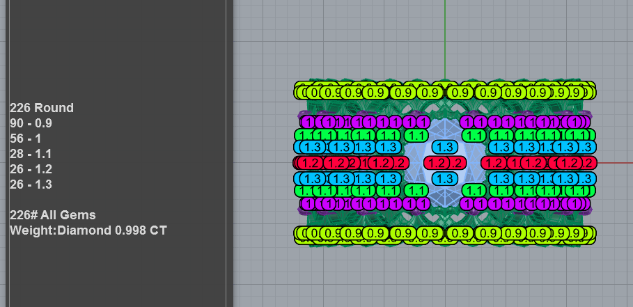 Scalloped Lattice Cushion Ring CAD model with open floral lattice gallery, 3D Model